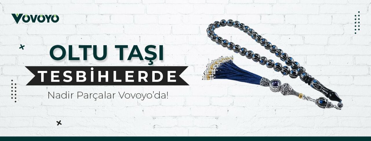 Oltu Taşı Tesbihlerde Nadir Parçalar Vovoyo’da!