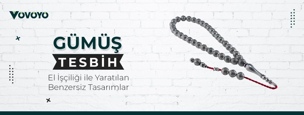 El İşçiliği ile Yaratılan Benzersiz Gümüş Tesbihler