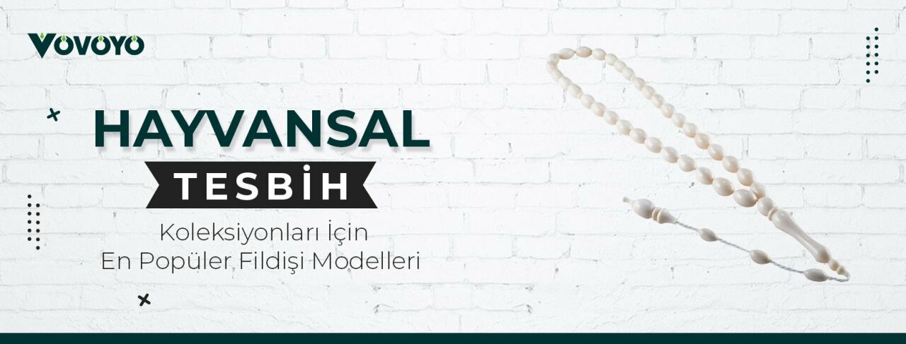 Hayvansal Tesbih Koleksiyonları İçin En Popüler Fildişi Modelleri 