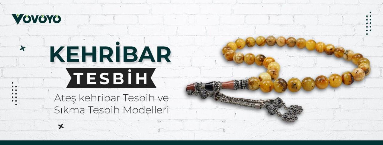 Ateş Kehribar Tesbih ve Sıkma Modelleri!