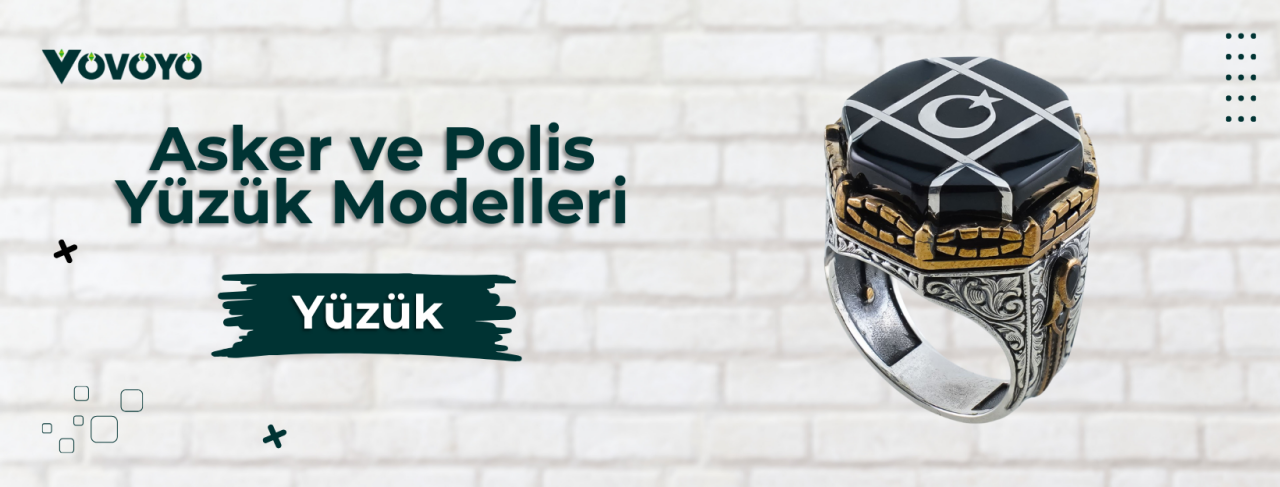 Asker ve Polis Gümüş Yüzük Modelleri