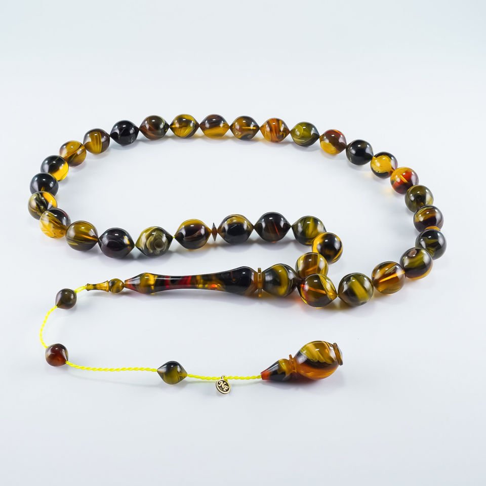 NF imzalı Nasır Fidan Atolyesinden Usta İşi Tesbih