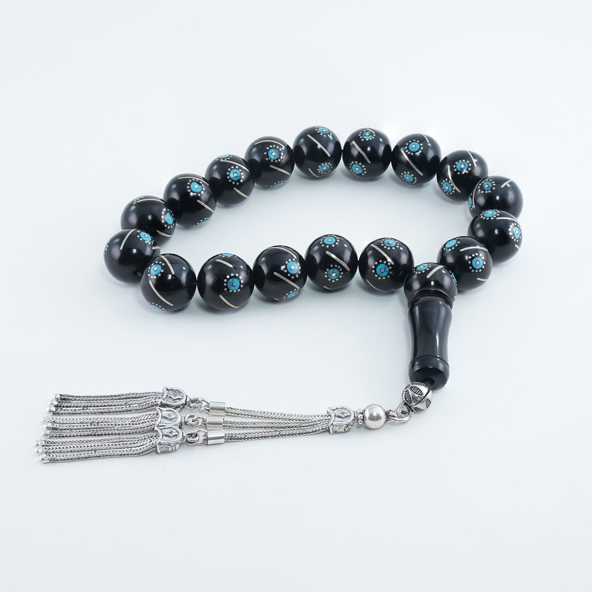 Efe Boy Küre Kesim Mine İşlemeli Erzurum Oltu Tesbih