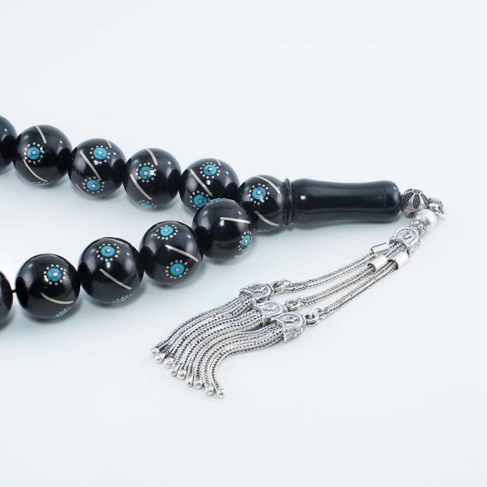 Efe Boy Küre Kesim Mine İşlemeli Erzurum Oltu Tesbih