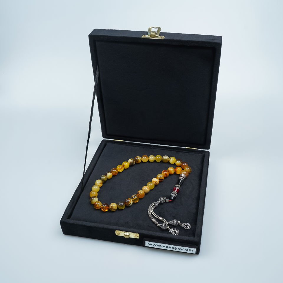 Gümüş Nakkaş Küre Kesim Kaya Damla Tesbih