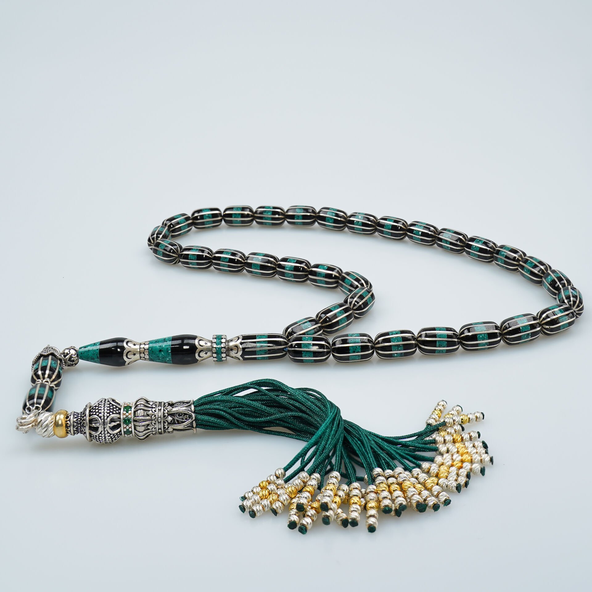 Nakkaş İmameli Mineli Kapsül Kesim Erzurum Oltu Taşı Tesbih