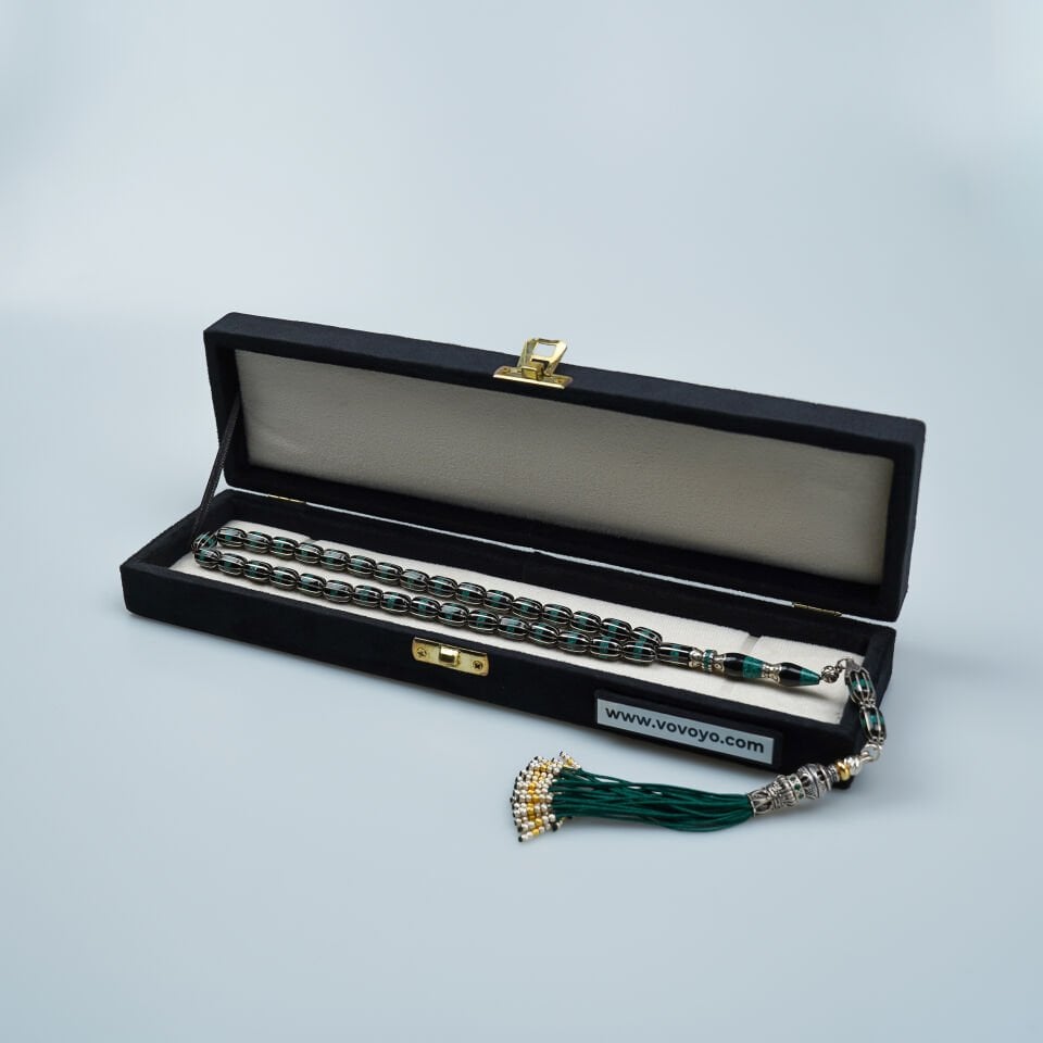 Nakkaş İmameli Mineli Kapsül Kesim Erzurum Oltu Taşı Tesbih