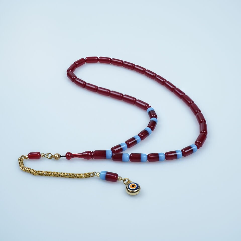 Özel Tasarım Nazar Boncuklu Trabzonspor Katalin Tesbih