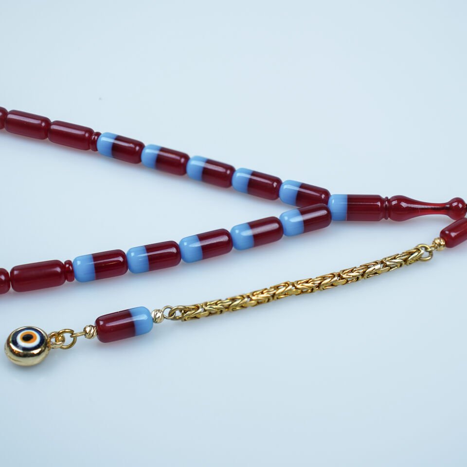 Özel Tasarım Nazar Boncuklu Trabzonspor Katalin Tesbih