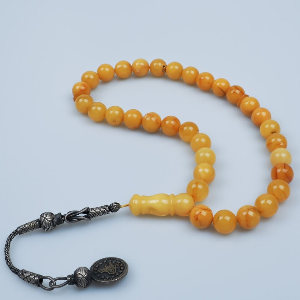 Hareli Küre Kesim Damla Kehribar Tesbih