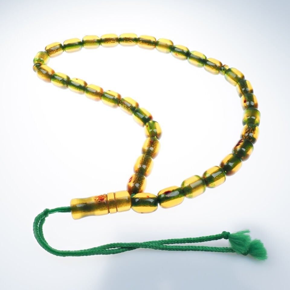 Eski Necef İşçilikli Osmanlı Katalin Tesbih